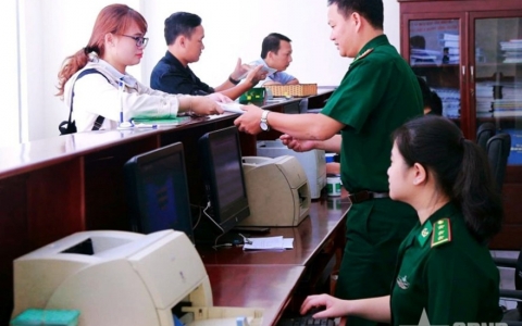 Hiệu quả chuyển đổi số thủ tục biên phòng