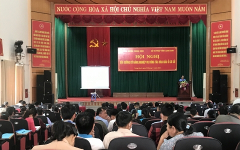 Hội nghị bồi dưỡng kỹ năng nghiệp vụ công tác hòa giải ở cơ sở