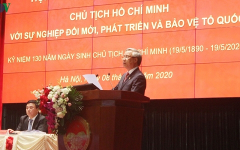 Ông Trần Quốc Vượng: Học Bác để xây dựng Đảng trong sạch, vững mạnh