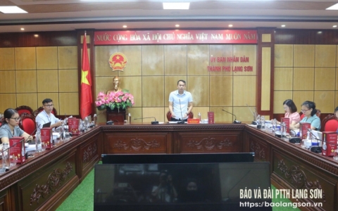 Thành phố Lạng Sơn: Tổ chức đánh giá, phân hạng sản phẩm OCOP năm 2025
