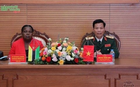 Chủ tịch Quốc hội Mozambique thăm Ủy ban Quốc gia Ứng phó sự cố, thiên tai và Tìm kiếm cứu nạn