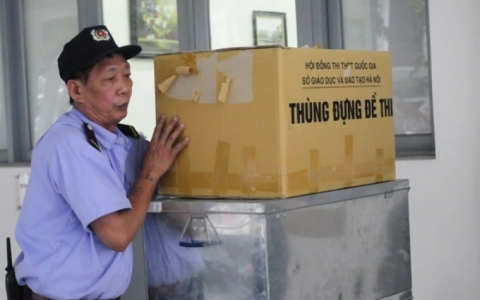 In sao, vận chuyển đề thi tốt nghiệp THPT 2022 được bảo mật như thế nào?