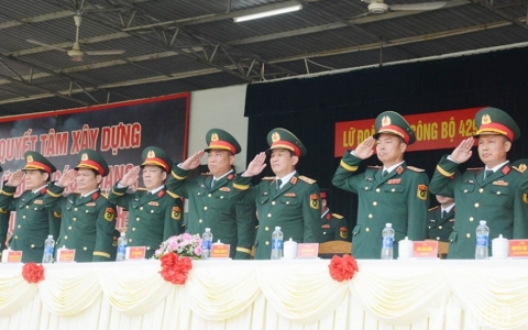 Trung tướng Trương Thiên Tô: Xứng đáng là đơn vị đặc biệt, thực hiện nhiệm vụ đặc biệt