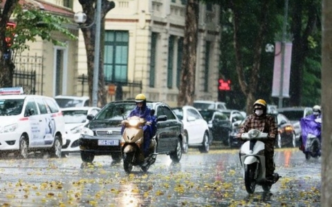 Ng&agrave;y 30/7, Bắc Bộ mưa d&ocirc;ng, c&oacute; nơi mưa rất to