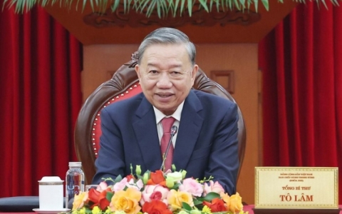 Tổng Bí thư Tô Lâm và Tổng thống Mỹ Donald Trump điện đàm