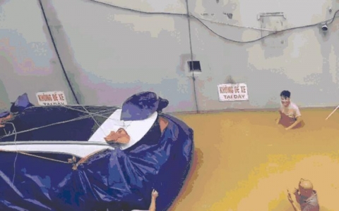 Bảo vệ ô tô tiền tỷ khi nước ngập ngang hông với chi phí chỉ 500.000 đồng