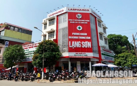 Phòng khám Đa khoa trung tâm Lạng Sơn hoạt động trở lại vào ngày 25/8