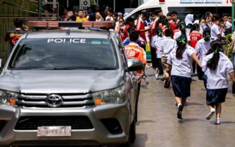 Th&aacute;i Lan điều tra vụ xả s&uacute;ng tại trường học ở tỉnh Nonthaburi khiến 7 người tử vong
