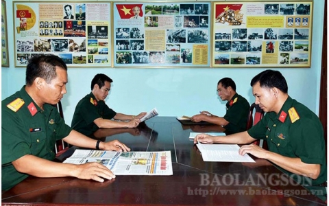 Ban Chỉ huy quân sự huyện Hữu Lũng: Nâng cao chất lượng giáo dục chính trị