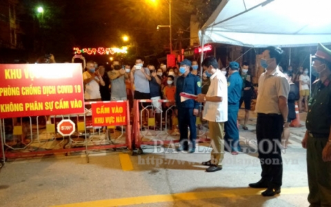 Lạng Sơn: 3/4 trường hợp mắc Covid-19 tại Đình Lập được xuất viện trở về