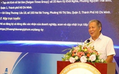 Phát động giải thưởng “Thương hiệu Vàng Thành phố Hồ Chí Minh” lần thứ tư năm 2023