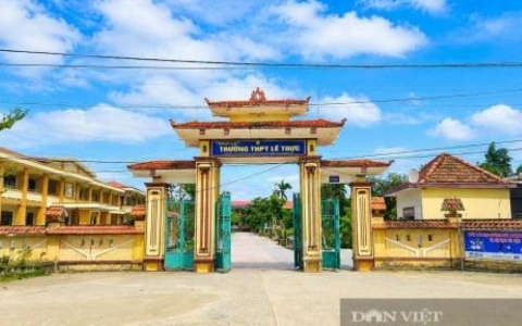 Quảng Trị: Trường THPT L&ecirc; Trực nơi xảy ra ti&ecirc;u cực thi cử c&oacute; hiệu trưởng mới