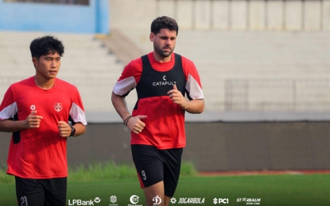 Tuyển thủ Serbia đang kho&aacute;c &aacute;o Hải Ph&ograve;ng FC: Cao 1m85m ghi 3 b&agrave;n sau 2 trận