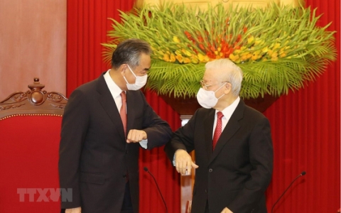 Việt Nam coi trọng mối quan hệ hữu nghị, đối t&aacute;c hợp t&aacute;c chiến lược to&agrave;n diện với Trung Quốc