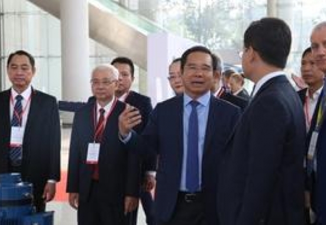 Chủ tịch UBND TP HCM Nguyễn Văn Được tiếp xã giao Đại sứ Ý tại Việt Nam