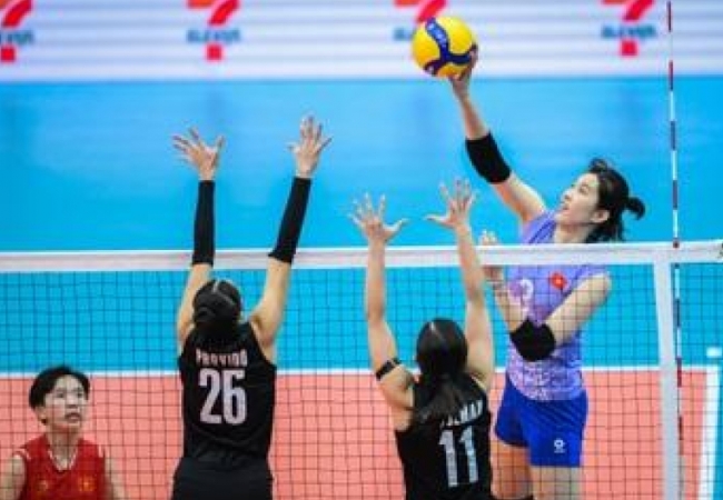 B&aacute;o Th&aacute;i Lan lo mất HCV v&igrave; &ldquo;ng&ograve;i nổ&rdquo; của b&oacute;ng chuyền nữ Việt Nam