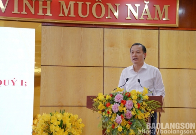 Ban chỉ đạo thực hiện công tác bồi thường giải phóng mặt bằng thành phố Lạng Sơn triển khai nhiệm vụ quý II năm 2025