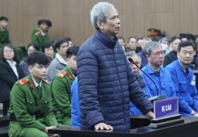 Cựu Chủ tịch Vicem L&ecirc; Văn Chung kh&aacute;ng c&aacute;o xin giảm nhẹ h&igrave;nh phạt