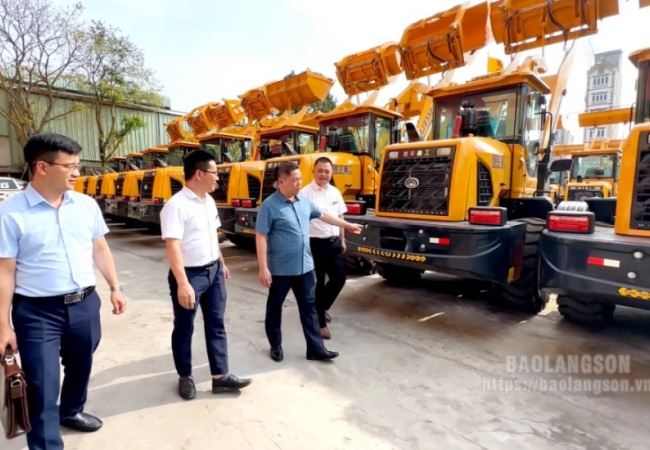 Đoàn công tác của UBND tỉnh Lạng Sơn: Làm việc với một số doanh nghiệp xuất nhập khẩu tại thành phố Hà Nội, Hải Phòng và tỉnh Hưng Yên