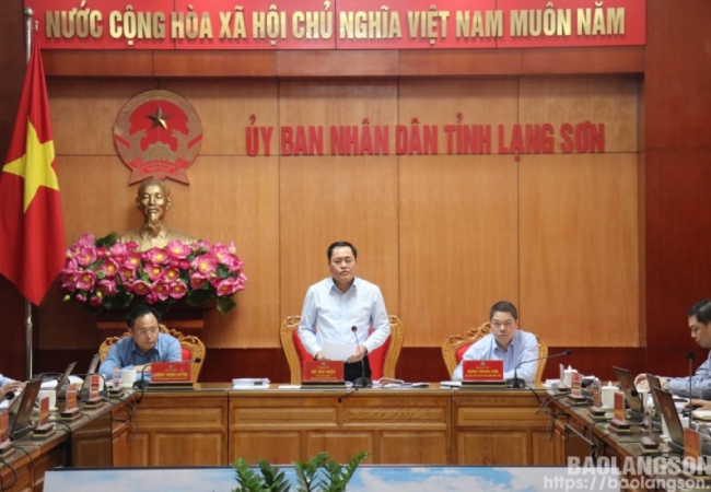 Họp thường kỳ UBND tỉnh tháng 3 (phiên thứ tư): Xem xét, quyết định 5 nội dung quan trọng