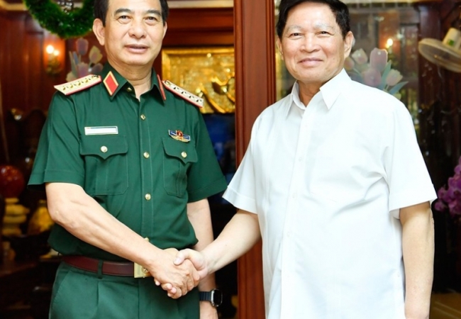 Đại tướng Phan Văn Giang tri ân các đồng chí nguyên lãnh đạo Bộ Quốc phòng, Bộ Tổng Tham mưu