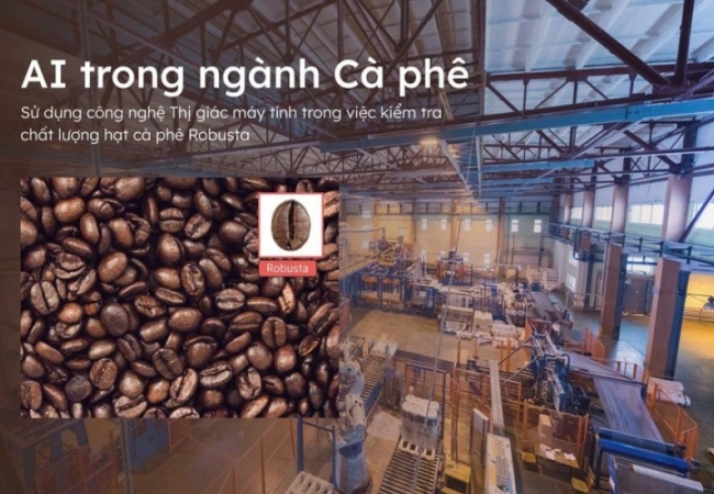 Hợp tác ứng dụng AI vào ngành công nghiệp cà-phê