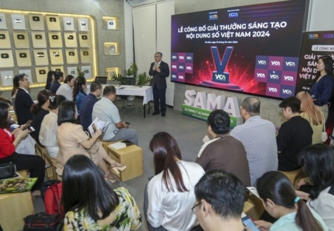 Phát động Giải thưởng Sáng tạo nội dung số Việt Nam 2024