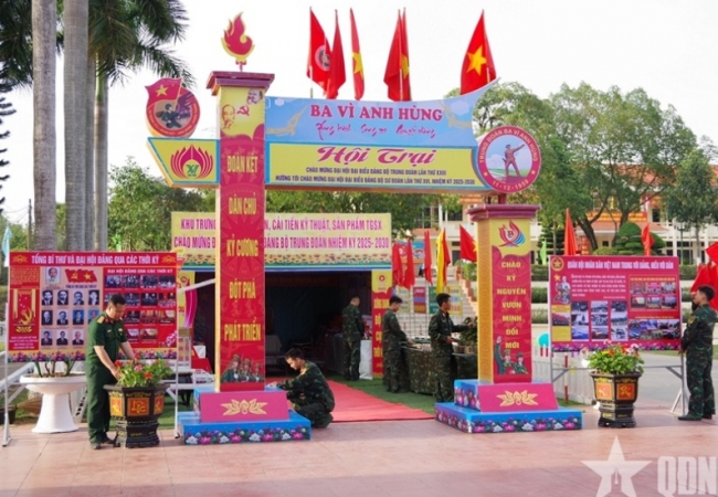 Rộn ràng thi đua mừng Ngày Chiến thắng ở Trung đoàn 141, Sư đoàn 312