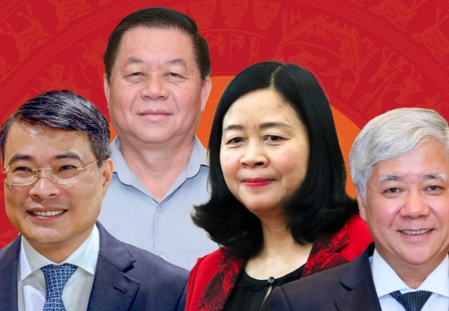 4 nhân sự được bầu bổ sung vào Bộ Chính trị khóa XIII