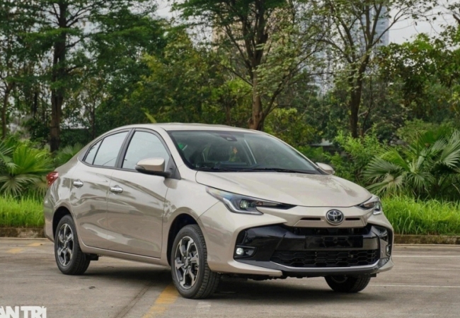 Toyota Vios lần đầu bán vượt Honda City và Hyundai Accent ở năm 2024