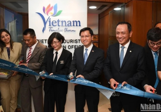 Vietnam Airlines chính thức đưa máy bay thân rộng khai thác đường bay Ấn Độ