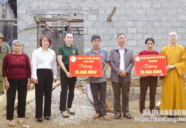 Hội Doanh nghiệp huyện Cao Lộc: Tích cực tham gia công tác an sinh xã hội