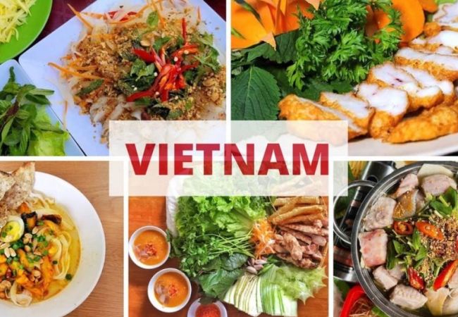 Ẩm thực l&agrave; một trong những yếu tố ch&iacute;nh ảnh hưởng đến quyết định du lịch của du kh&aacute;ch Việt