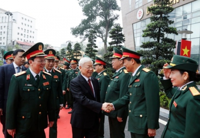 Bệnh viện Trung ương Quân đội 108: Phấn đấu xứng đáng với niềm tin yêu của Tổng Bí thư Nguyễn Phú Trọng