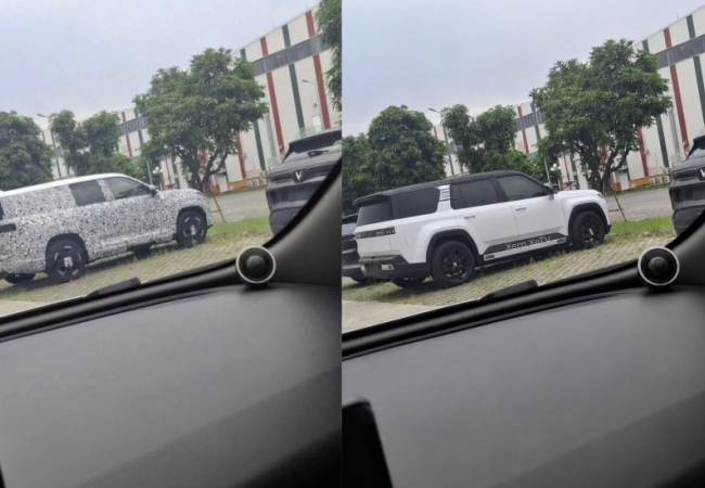 Lộ diện SUV mới c&oacute; thể l&agrave; VinFast VF9 EREV