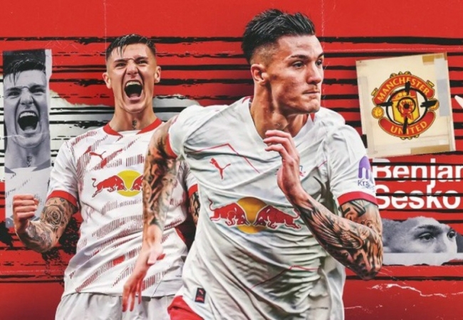 Man Utd tung đòn quyết định, mua bằng được Benjamin Sesko