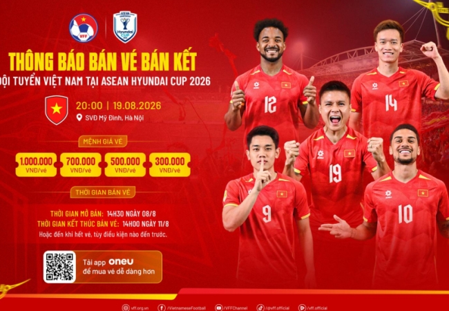 V&eacute; xem ĐT Việt Nam ở b&aacute;n kết lượt về ASEAN Cup 2026 tr&ecirc;n s&acirc;n Mỹ Đ&igrave;nh c&oacute; gi&aacute; đắt nhất l&agrave; bao nhi&ecirc;u?