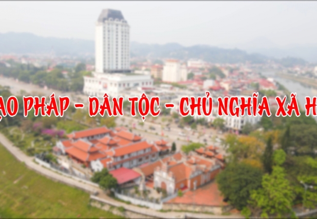 Đạo ph&aacute;p - D&acirc;n tộc - Chủ nghĩa x&atilde; hội