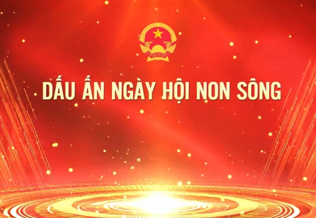 Dấu ấn ng&agrave;y hội non s&ocirc;ng