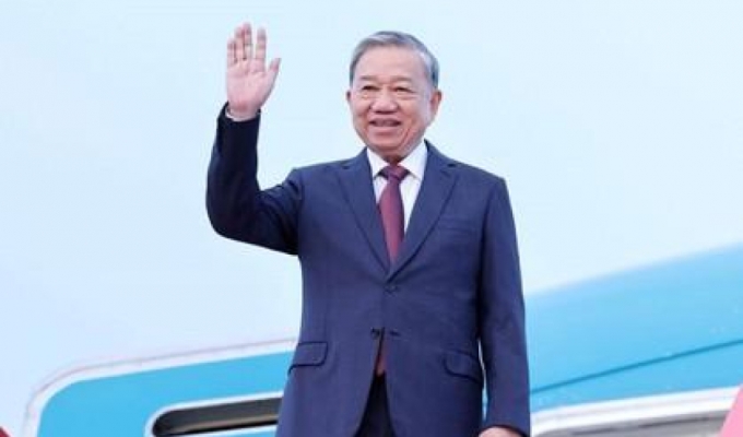 Tổng Bí thư Tô Lâm đến Bình Nhưỡng, bắt đầu thăm cấp Nhà nước tới Triều Tiên