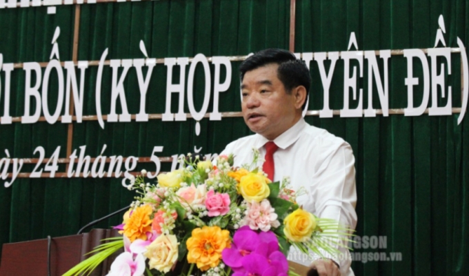 HĐND huyện Cao Lộc thông qua Nghị quyết tán thành chủ trương nhập huyện Cao Lộc vào thành phố Lạng Sơn
