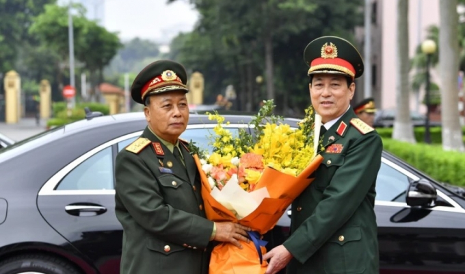 Phối hợp tham mưu hiệu quả với lãnh đạo cấp cao hai nước Việt Nam-Lào về công tác quân sự, quốc phòng