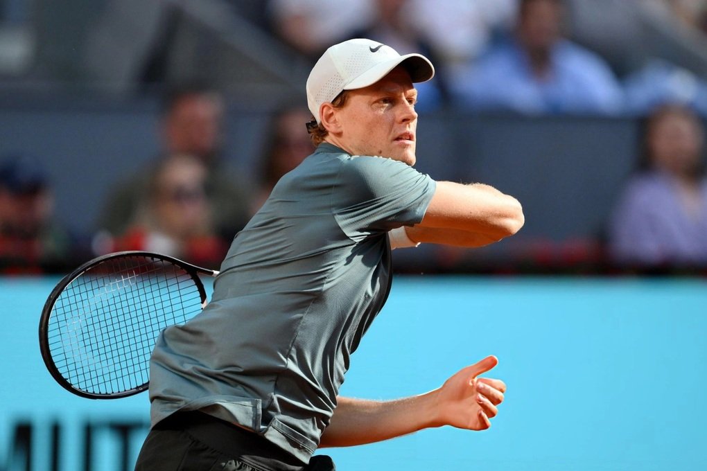 Sinner ngược d&ograve;ng vất vả tại trận mở m&agrave;n Madrid Open 2026 - B&aacute;o v&agrave; Ph&aacute;t  thanh, Truyền h&igrave;nh Lạng Sơn