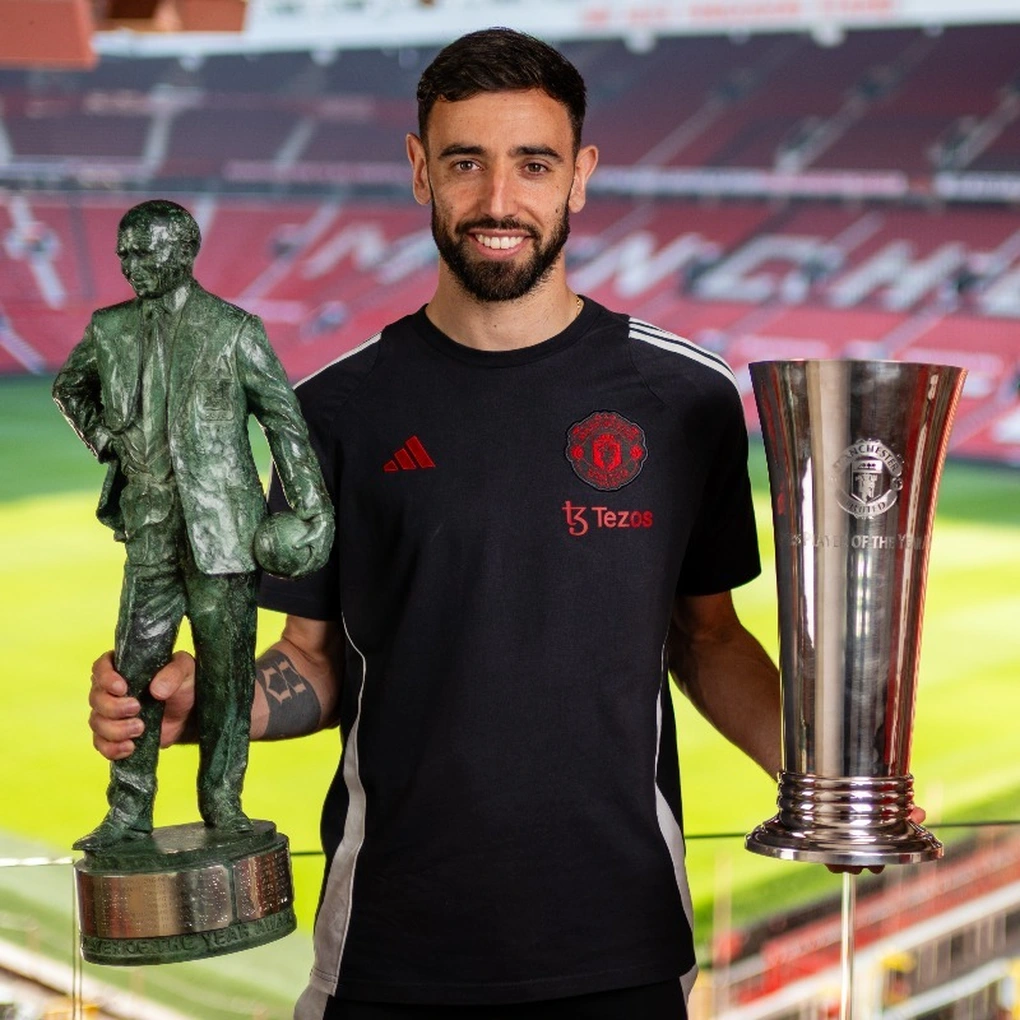 Bruno Fernandes cân bằng thành tích danh giá của Ronaldo tại Man Utd - Báo  và Đài Phát thanh Truyền hình Lạng Sơn